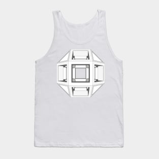 gmtrx lawal v2 skeletal rhombicuboctahedron Tank Top